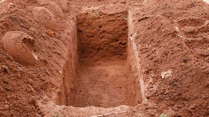 Lubang galian makam jenazah