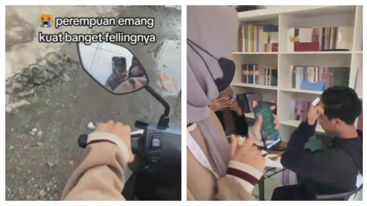 Cerita wanita pergoki kekasihnya dengan cewek lain, ketika sudah berada di dalam kafe, gadis itu tampak terkejut melihat pemandangan di depannya.