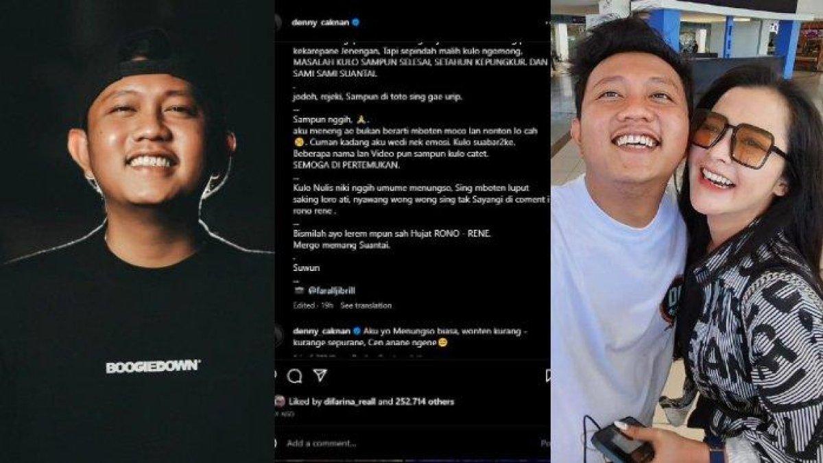 Merasa selalu dipojokkan oleh netizen, Denny Caknan bersikap tegas telah kantongi nama haters yang selalu menghina istri hingga keluarganya