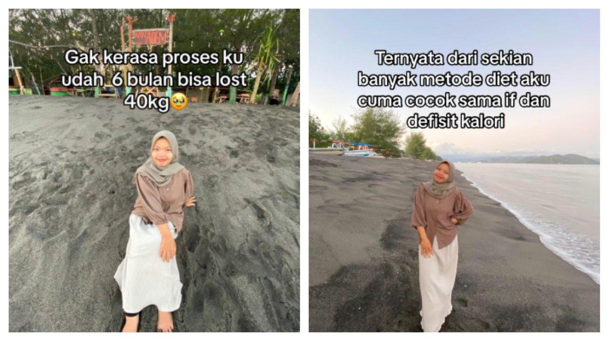 WANITA MOTIVASI DIET - Seringnya menjadi bahan ejekan atau olok-olokkan, akhirnya wanita ini lakukan diet total. Lihat hasilnya, dari berat badan 98kg turun menjadi 55kg.