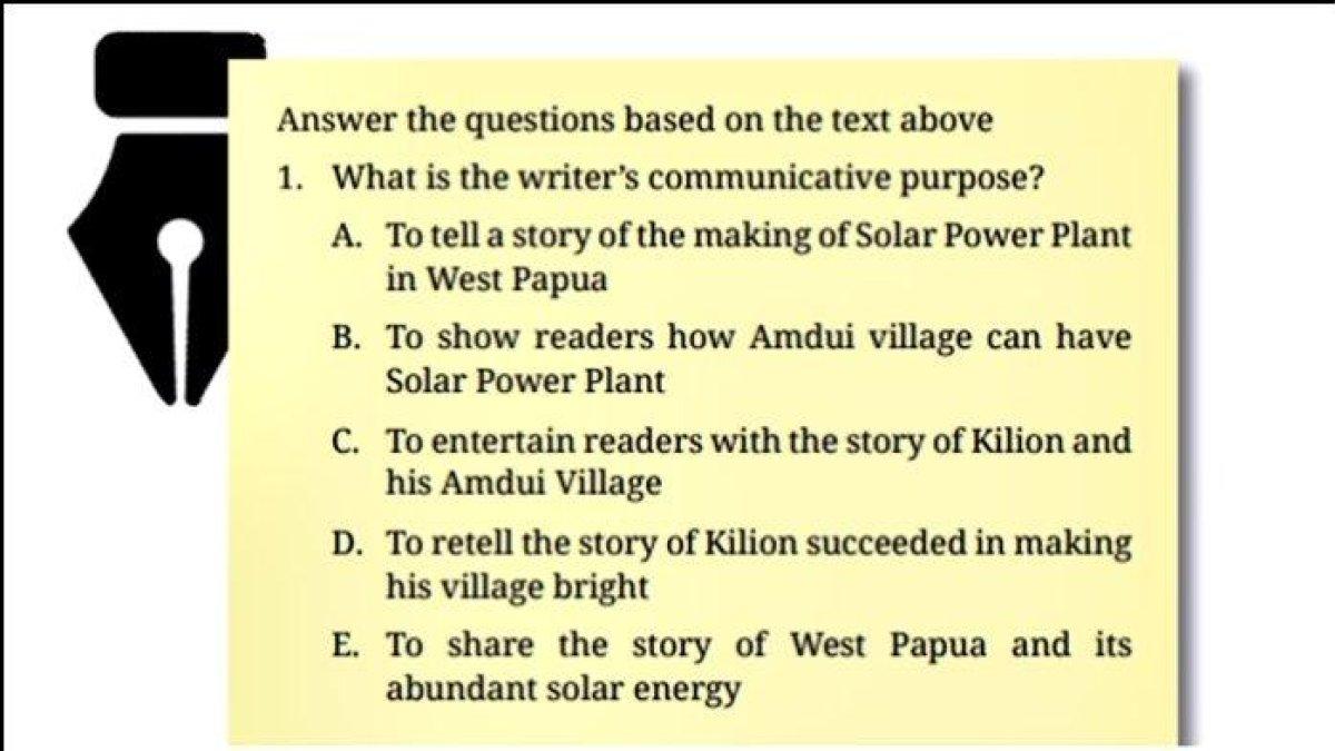 Simak kunci jawaban Bahasa Inggris kelas 12 halaman 42, dimly lit house.