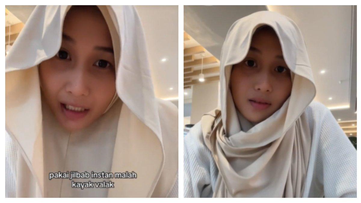 Pengalamanku Pakai jilbab instan jadi kek valak