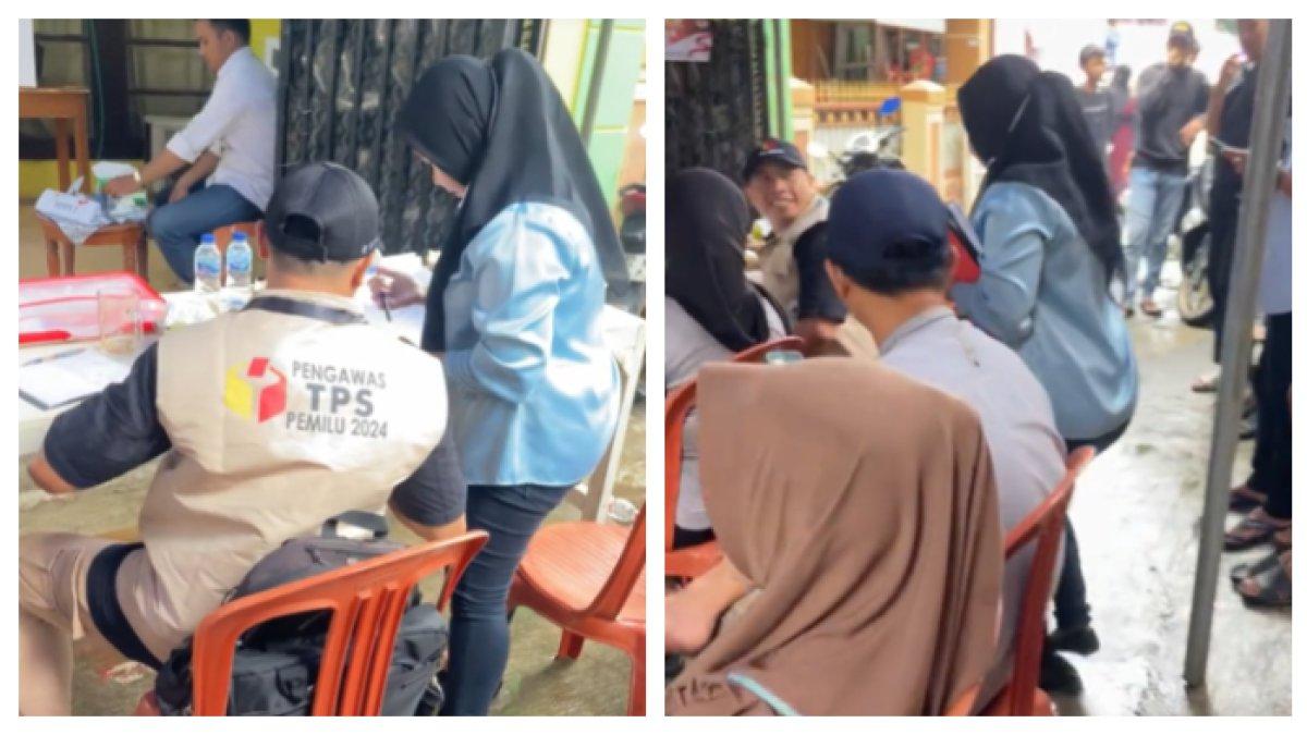 Momen kocak dosen jadi pengawas TPS nrima mahasiswinya untuk revisi