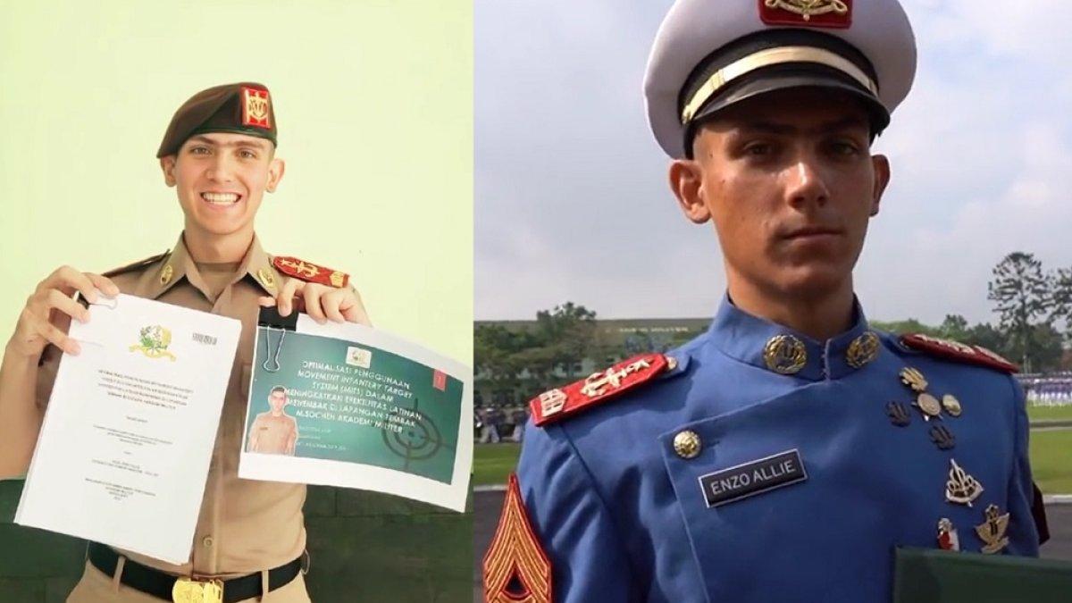Enzo Allie taruna TNI yang sempat viral