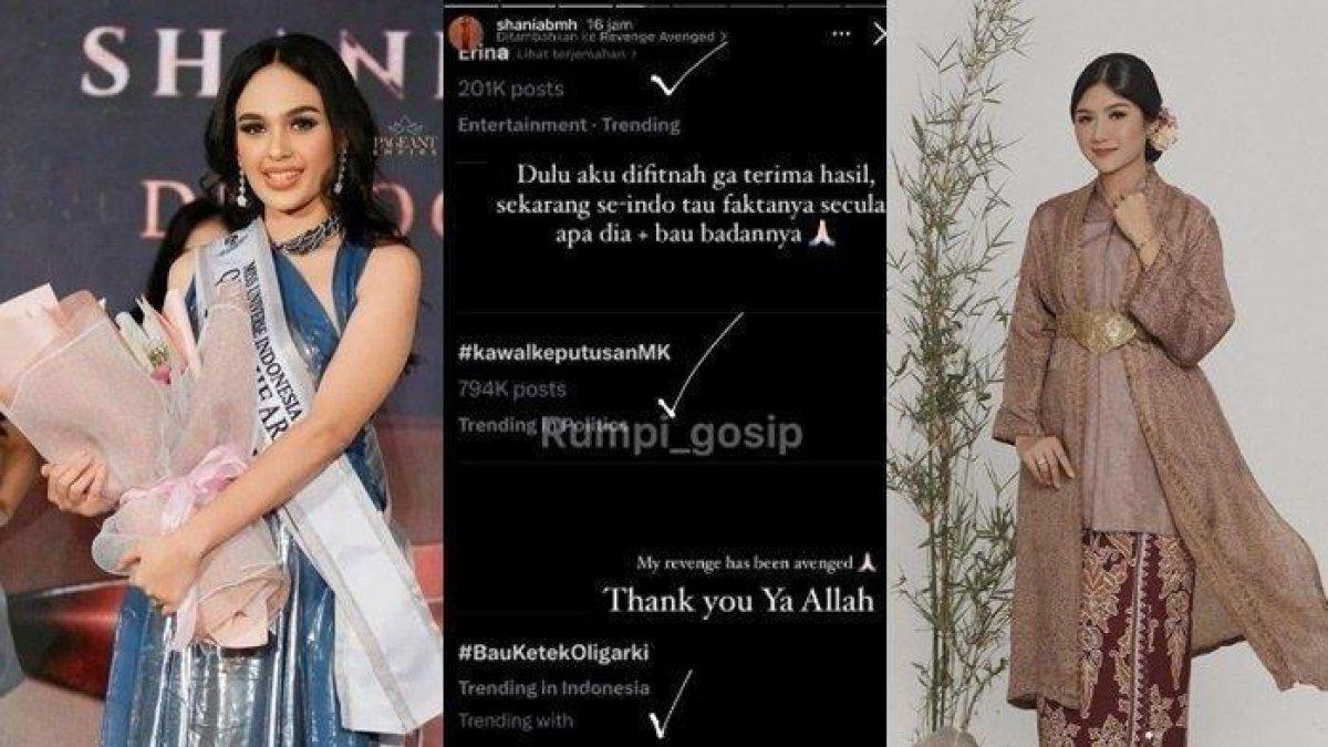 Sosok Shania Hamdun, Saingan Erina Gudono di Puteri Indonesia DIY pada 2021-2022, Curhat Dicurangi