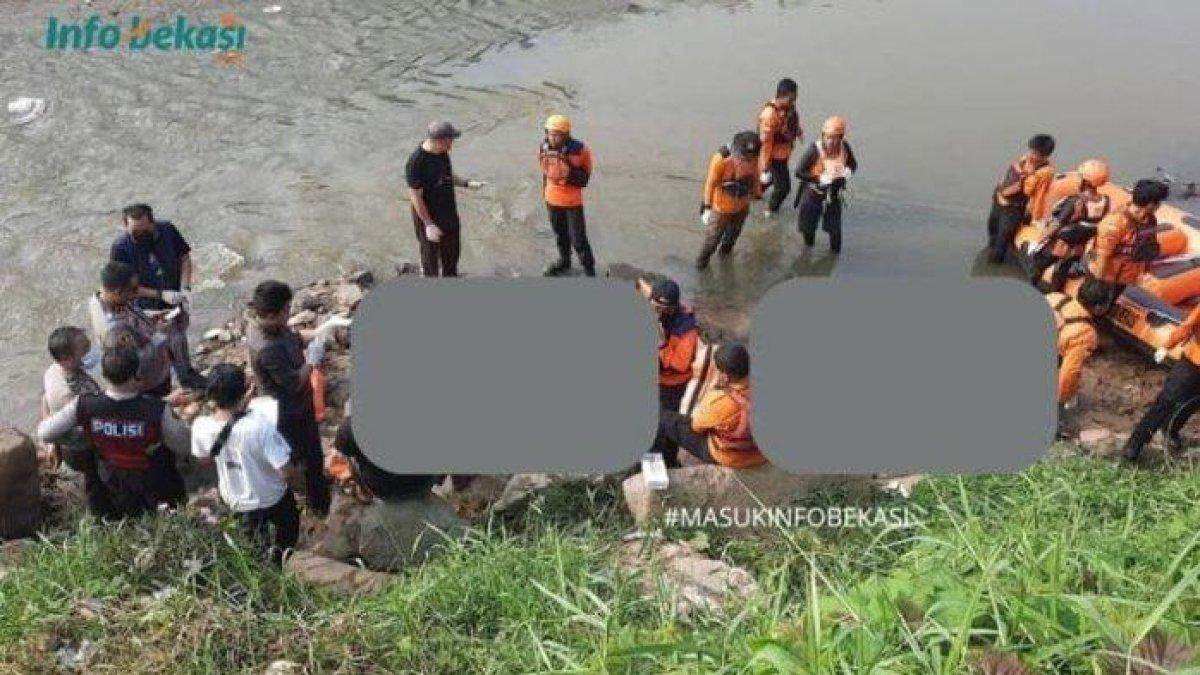 evakuasi atas 7 mayat manusia