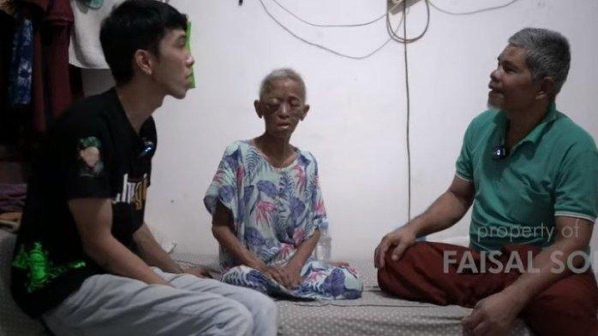 Faisal Soh saat bertemu dengan Siti dan suaminya