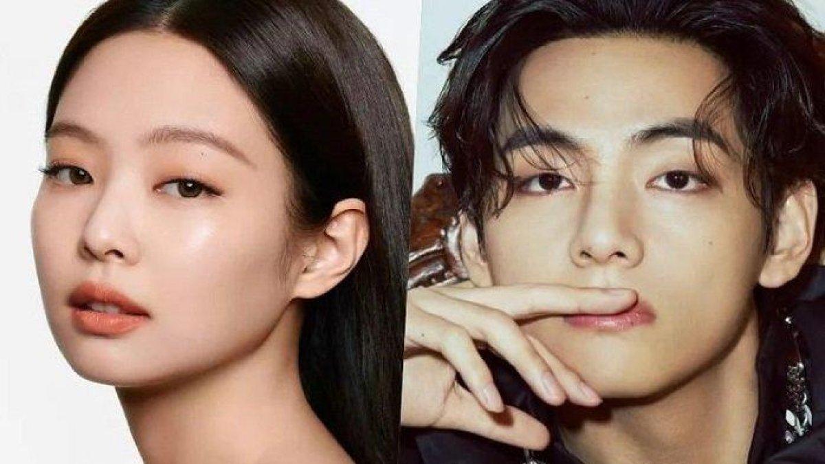 V BTS dan Jennie BLACKPINK dikabarkan putus.