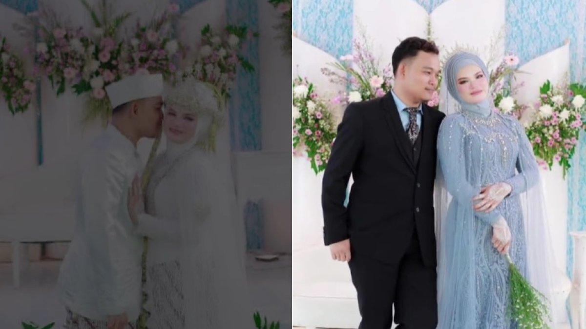 Foto pernikahan Ryan Dono dan Alya Jelita