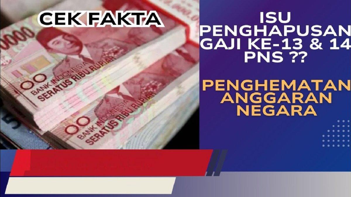 HEBOH GAJI PNS - Gaji 13 dan 14 ASN dihapus? Bunyi Inpres atau Instruksi Presiden ini menjadi kabar baik Buat ASN / PNS di tengah ramai isu penghapusan gaji Ke-13 dan THR 2025. Apa bunyi Inpres yang menjadi kabar baik PNS / ASN tersebut? 