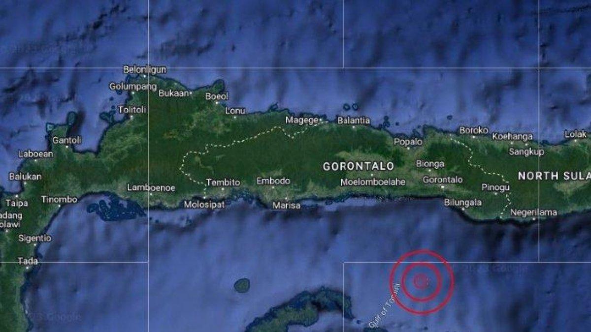 Gempa bumi di wilayah Gorontalo pada Rabu 24 Mei 2023