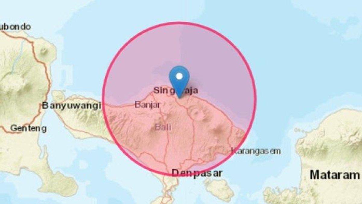 Buleleng, Bali pada Rabu (24/5/2023) dinihari.