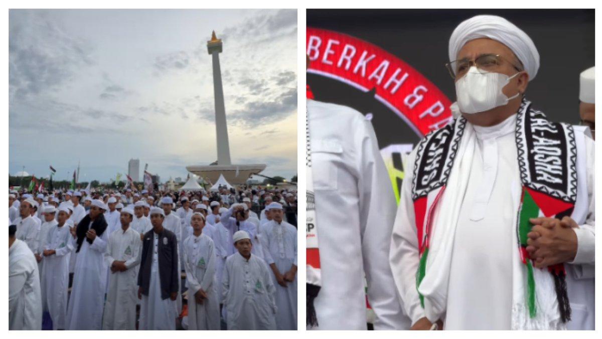 Pesan dari Habib Rizieq Shihab di Reuni Akbar 212 Tahun 2024, titip hal ini ke Prabowo Subianto.