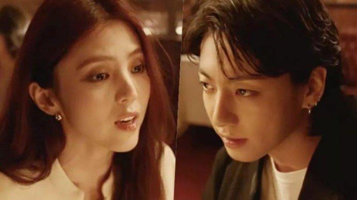 Han So Hee memerankan kekasih Jungkook BTS di debut Solo lagu Seven