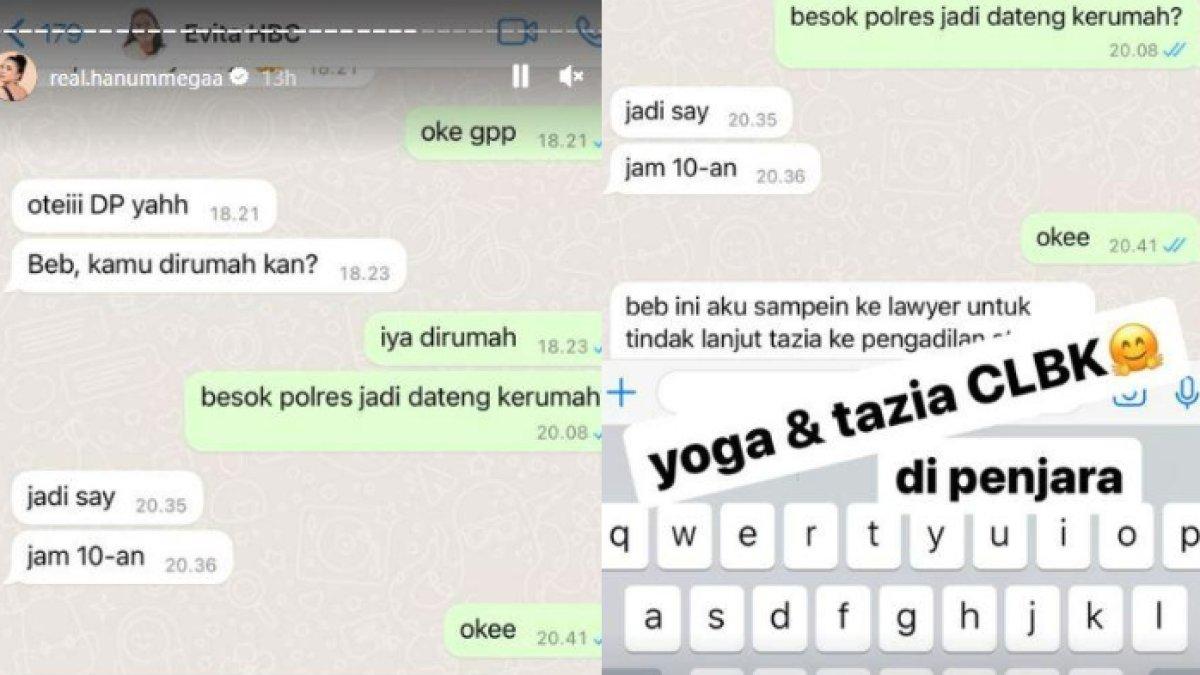 Hanum Mega diduga laporkan Bambang dan Tazia ke polisi