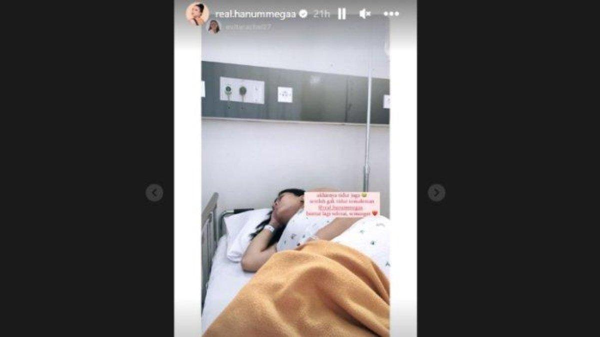 Hanum Mega sempat tak bisa tidur semalaman saat mengetahui sang suami, Achmad Herlambang kepergok selingkuh