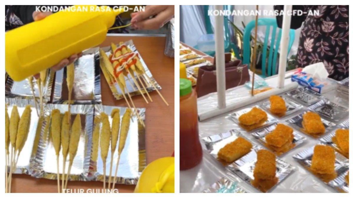 Hidangan kondangan yang menunya ala CFD