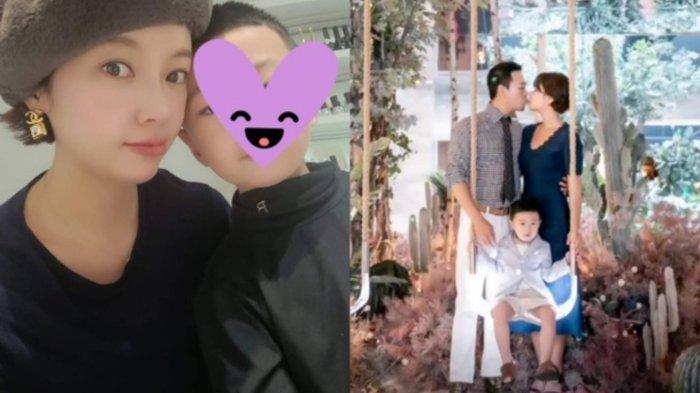 Hwang Jung Eum bersama keluarganya
