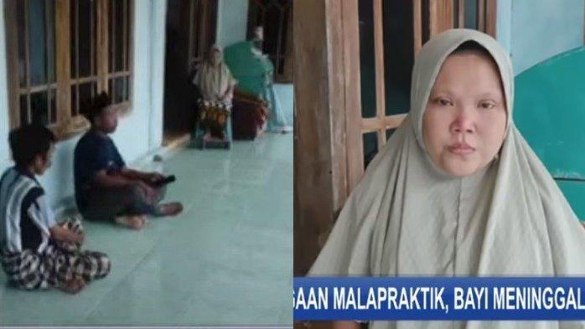 Mukkarromah ibu dari bayi yang meninggal dunia karena kepalanya tertinggal di rahim buka suara, mengaku ditakuti-takuti oleh bidan Puskesmas Bangkalan