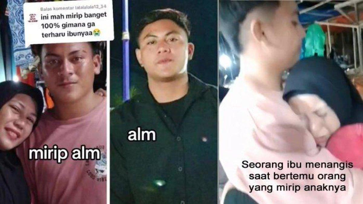 Viral video seorang ibu histeris seraya menangis saat bertemu pemuda yang mirip almarhum anaknya. Wanita tersebut lantas terharu karena bisa kembali memeluk orang yang mirip putranya