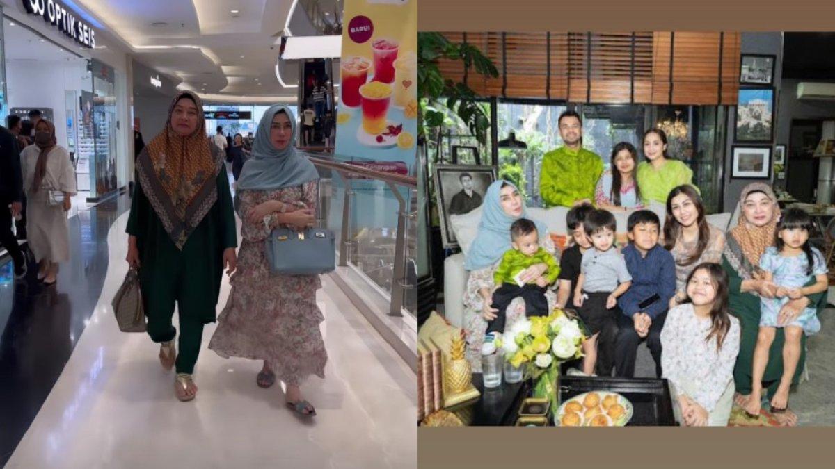 Ibunda Jeje juga ikut kumpul bersama keluarga Andara