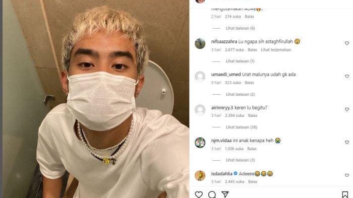 Iis Dahlia komentar unggahan Devano Danendra
