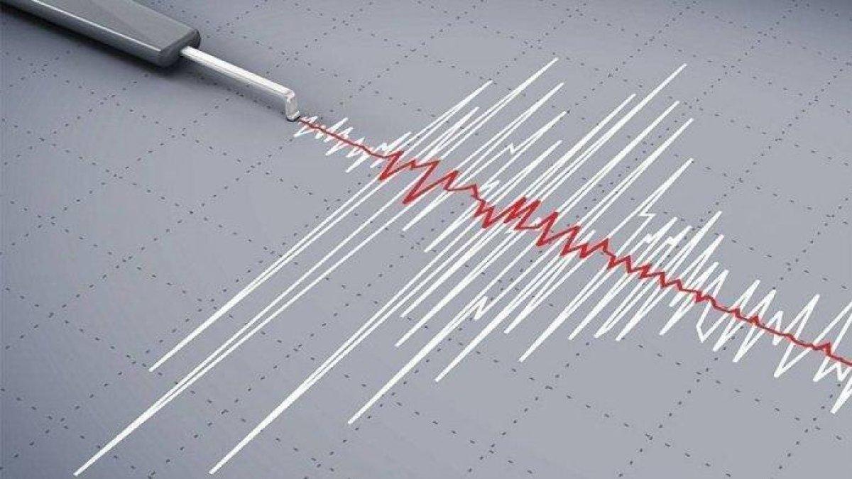 Ilustrasi gempa bumi.