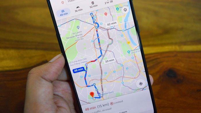Ilustrasi Google Maps