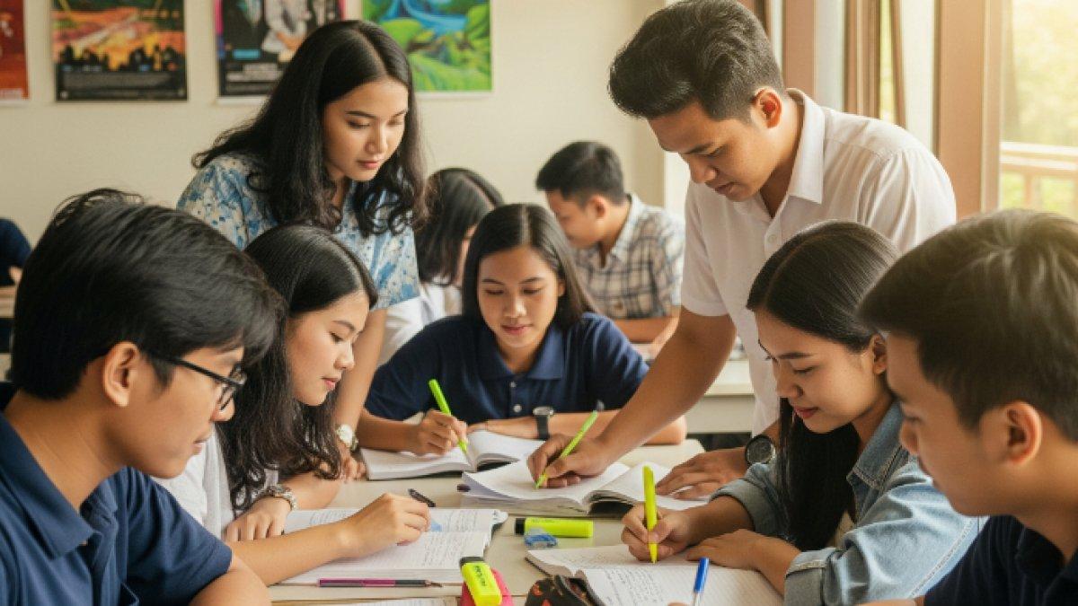 ilustrasi mahasiswa - 