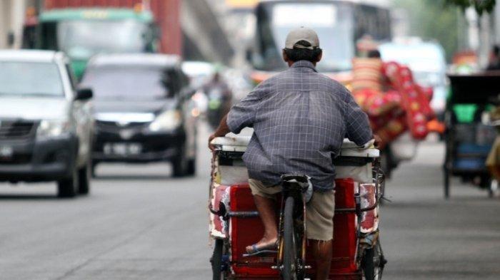Ilustrasi tukang becak