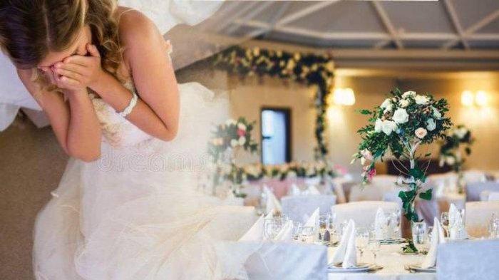 Ilustrasi wanita ingin menikah sederhana