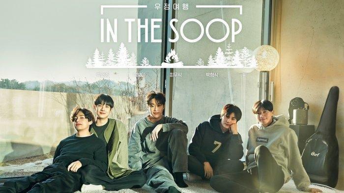 In The Soop Friendcation Episode 1 yang dibintangi V BTS Park Seo Joon, Park Hyung Sik, Choi Woo Sik & Peakboy