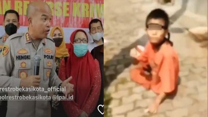 Ini sosok ibu tiri yang tega sisksa bocah di Bekasi, kakinya dirantai hanya gara-gara makanan