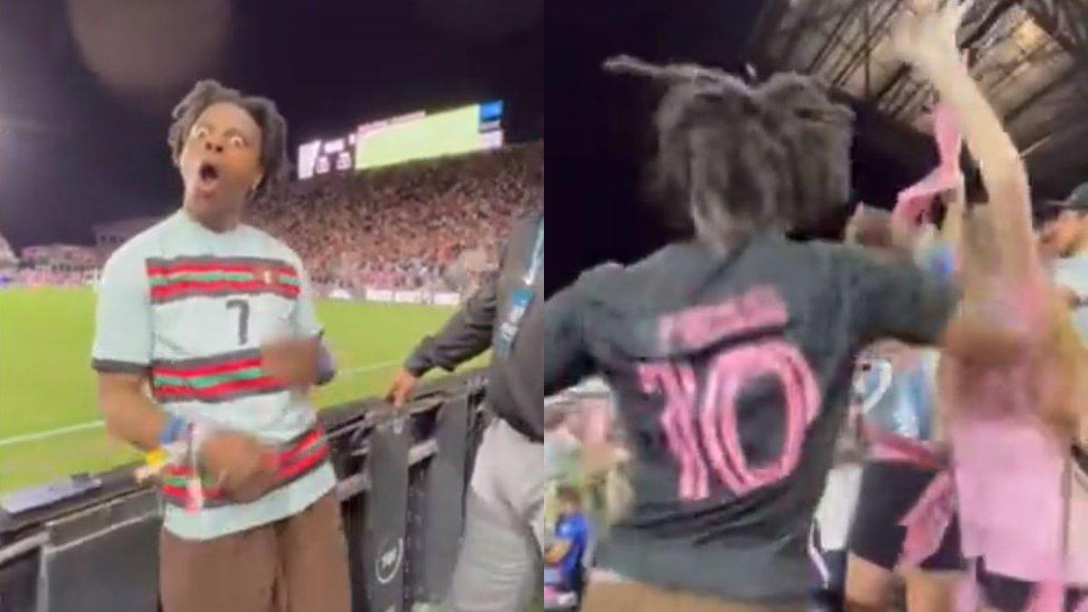IShowSpeed berubah dari fans Cristiano Ronaldo menjadi pendukung Lionel Messi