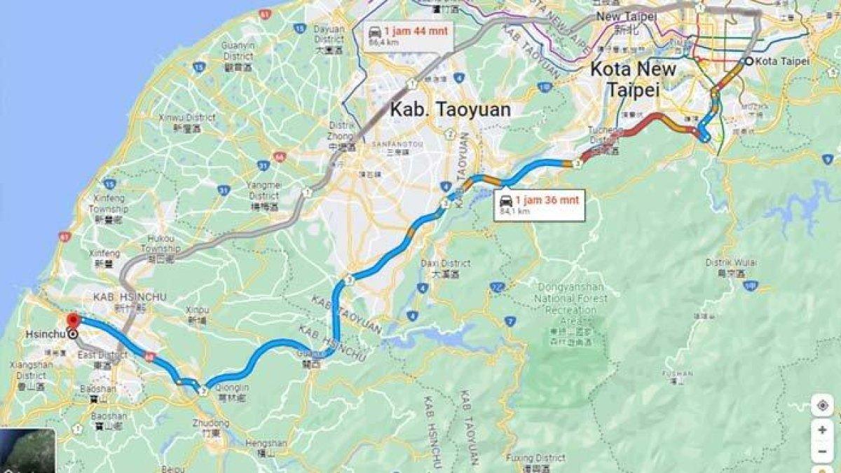 Jarak dari rumah majikan Siti TKI ke wilayah diduga tempat panti Sha Wang berada