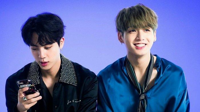Jin dan Jungkook BTS.