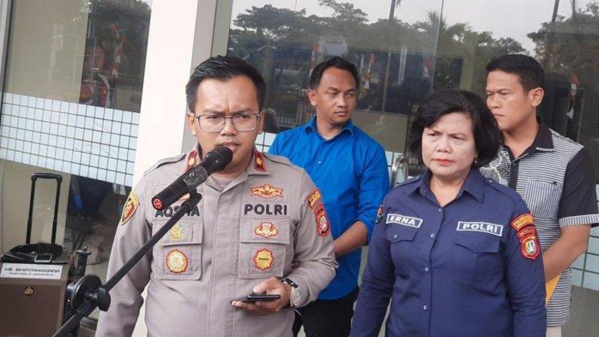 Kapolsek Medan satria Kompol Nur Aqsha di mapolres, Jumat (30/6/2023).