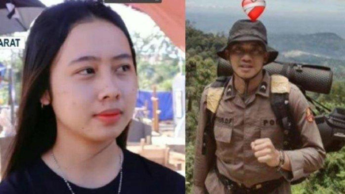 Kekasih Bripda Ignatius, Claudia Tesa, menceritakan pesan terakhir kekasih sebelum tewas tertembak