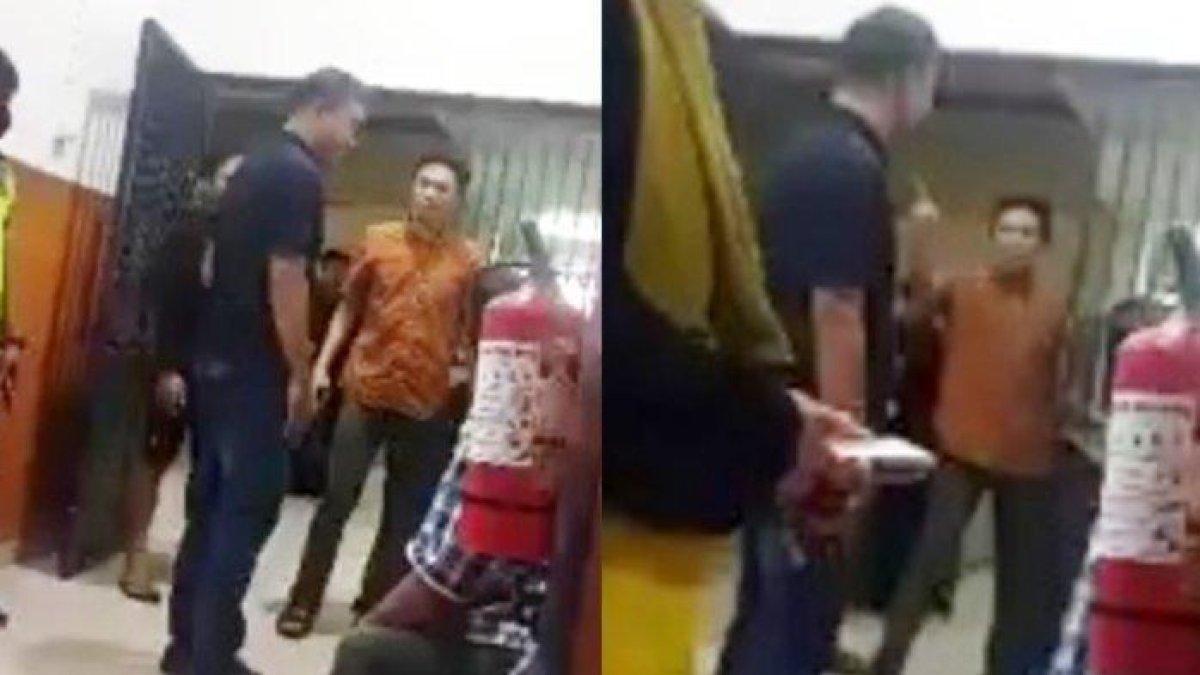 Ketua DPRD Bantaeng, Sulawesi Selatan (Sulsel), Hamsyah Ahmad diduga mengamuk dan menarik baju sekuriti di RSUD Prof Anwar Makkatutu, Bantaeng.