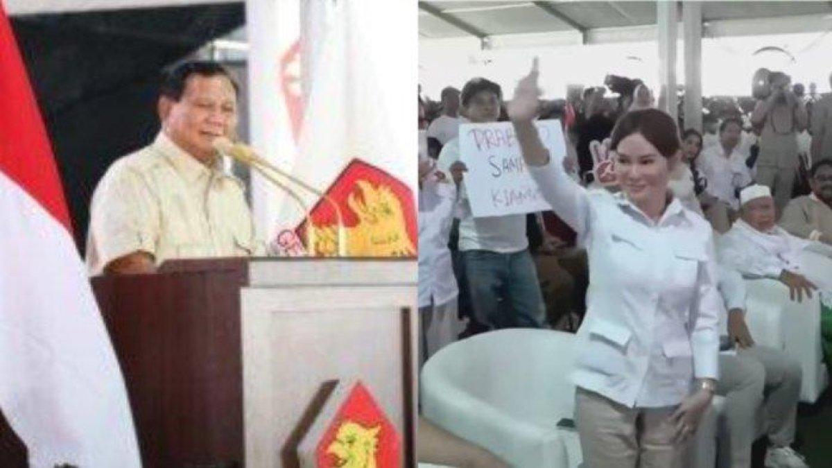 Ketua Umum Gerindra Prabowo Subianto sanjung Ketua Gerindra Tangsel Li Claudia Chandra