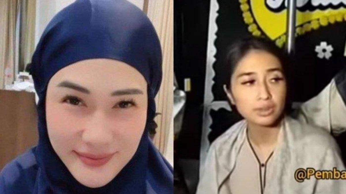 (kiri) Stevie semasa hidup dan Amanda, adik ipar Stevie (kanan) - Kesaksian keluarga ungkap detik-detik Stevie Agnecya meninggal dunia, wajah tersenyum.