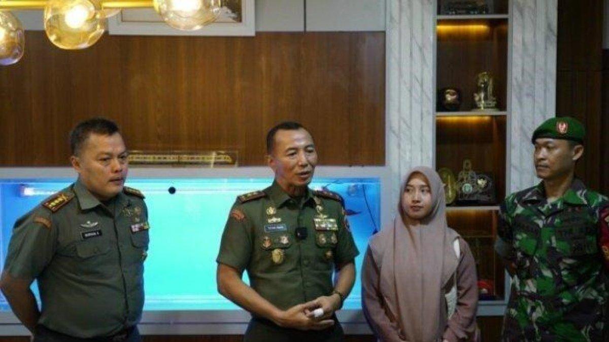 Kisah Nur Aini Gadis Pemanggul Semen yang Akhirnya Ditemui Pangdam XIV/Hasanuddin