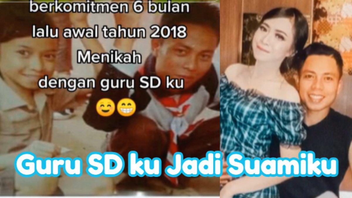 Kisah Wanita Dinikahi Mantan Gurunya saat SD, Pernah Foto Bareng