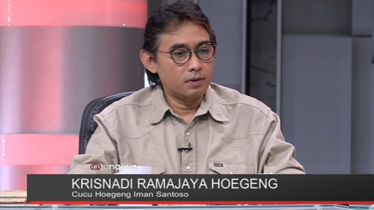 Krisnadi Ramajaya Hoegeng, cucu Jenderal (Purn) Hoegeng Iman Santoso
