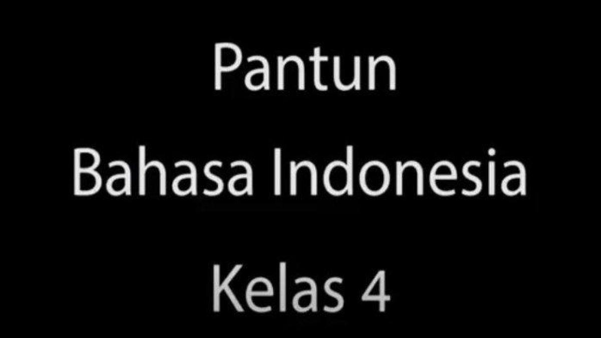 kumpulan kunci jawaban soal Program Belajar dari Rumah di TVRI SD: Tuliskan ciri-ciri pantun!