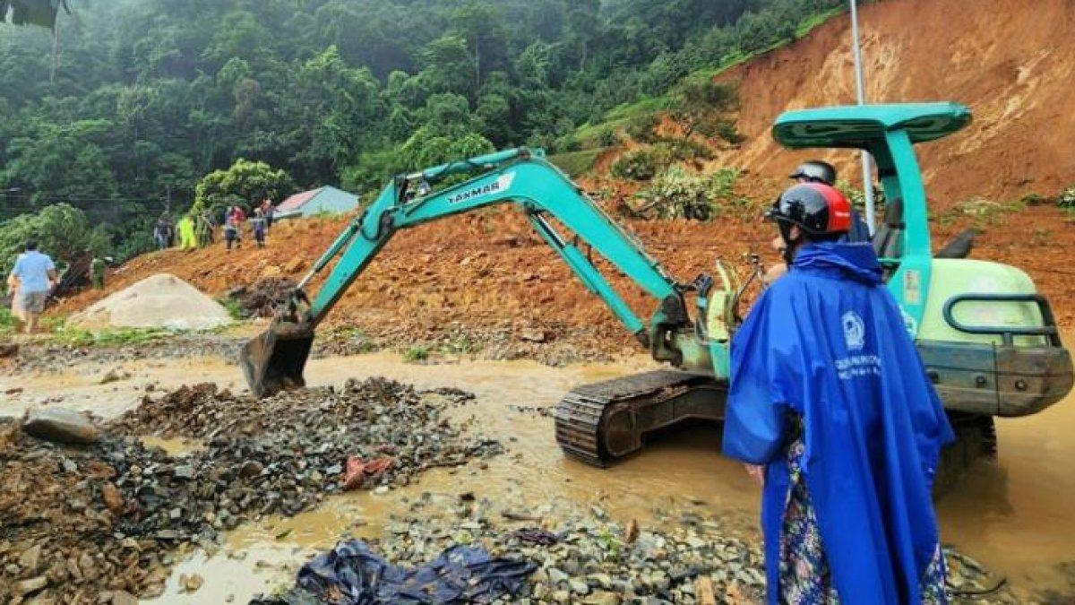 Longsor di wilayah Vietnam menelan korban, salah satunya pengantin baru