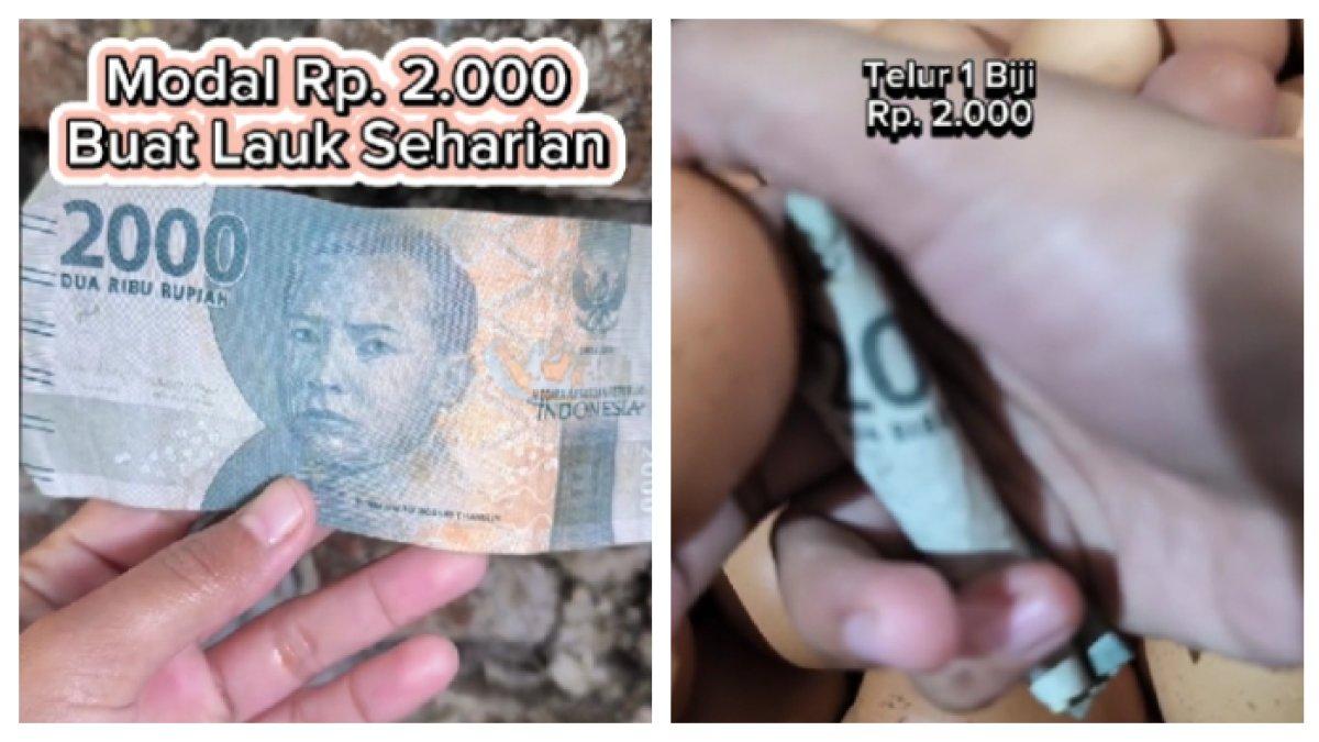 Belanja cuma pakai uang Rp 2 ribu saja