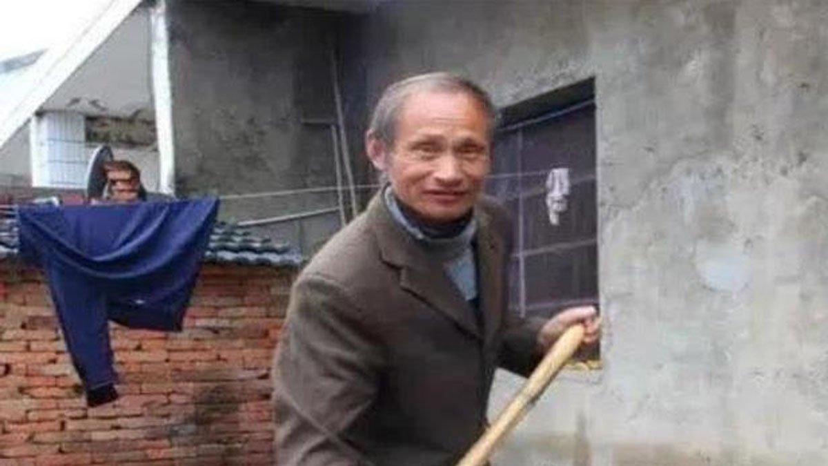 Luo Yuanping, pria yang disebut mirip dengan Vladimir Putin. j