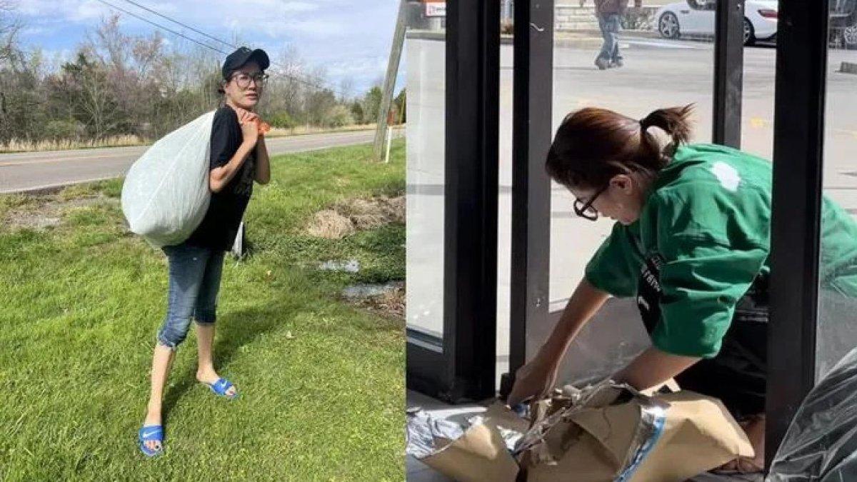 mantan model Vietnam, Trang Tran, pindah ke Amerika Serikat a