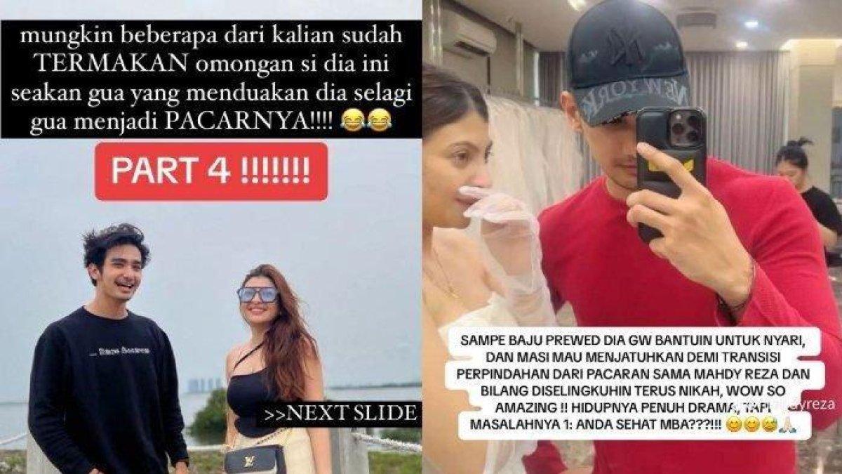 mantan pacar Sarah Keihl, Mahdy Reza bahkan membongkar sederet tabiat buruk sang selebgram